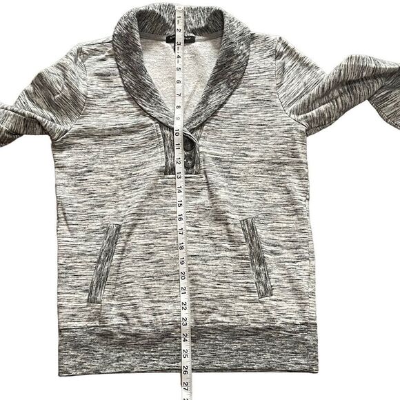 Banana Republic Gray Heathered Collared Sweater SMALL - Picture 10 of 14